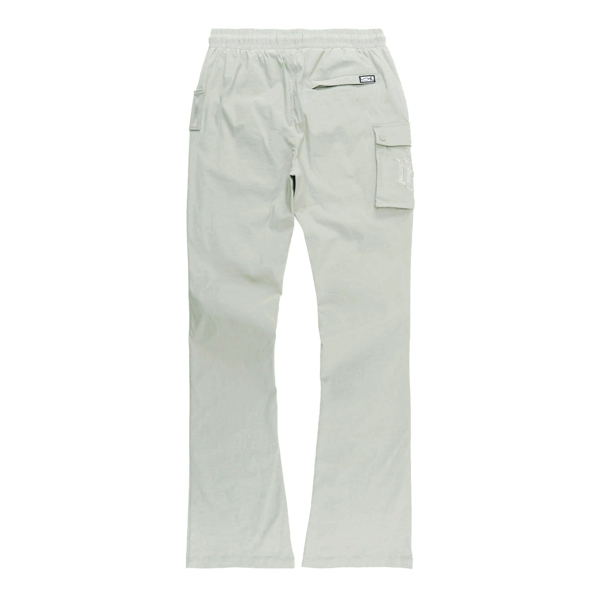 M1634 Adorni Stacked Nylon Pants - Gray