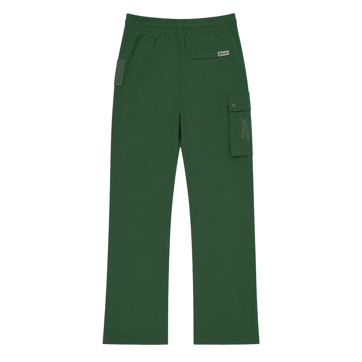 M1634 Adorni Stacked Nylon Pants - Hunter Green
