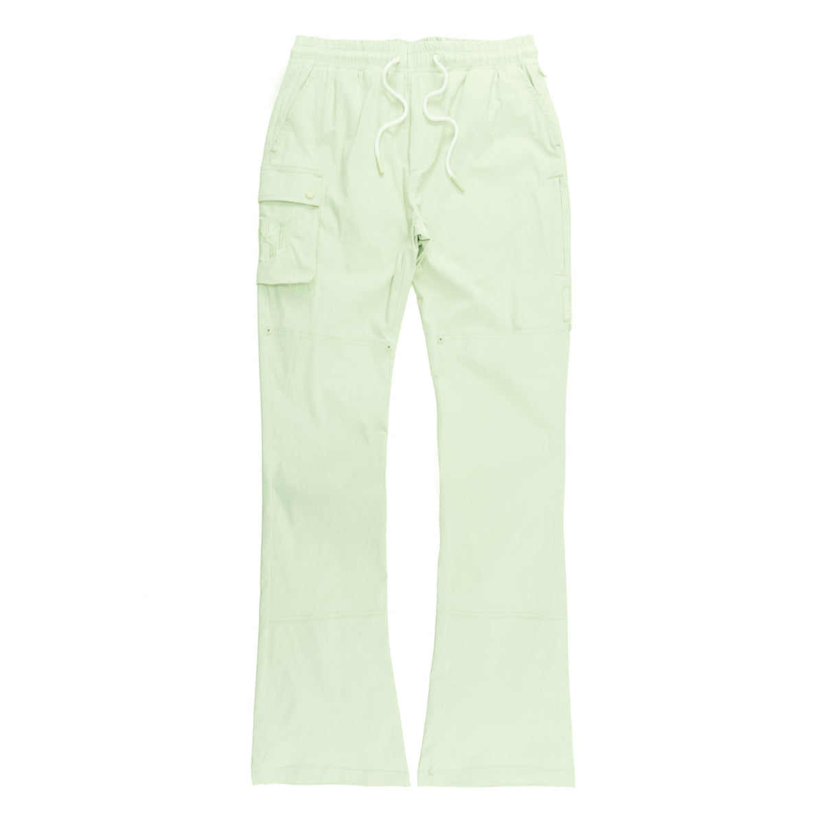M1634 Adorni Stacked Nylon Pants - Kiwi
