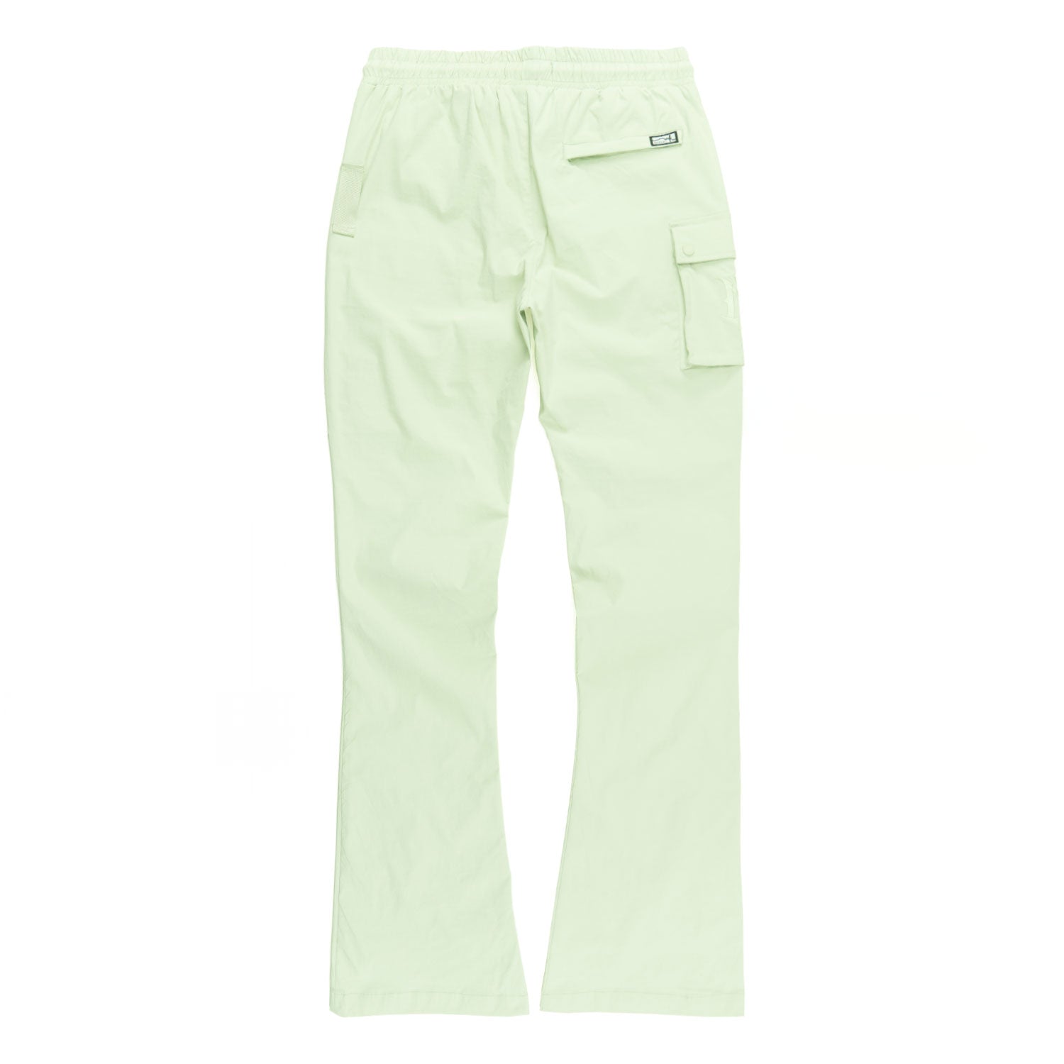 M1634 Adorni Stacked Nylon Pants - Kiwi