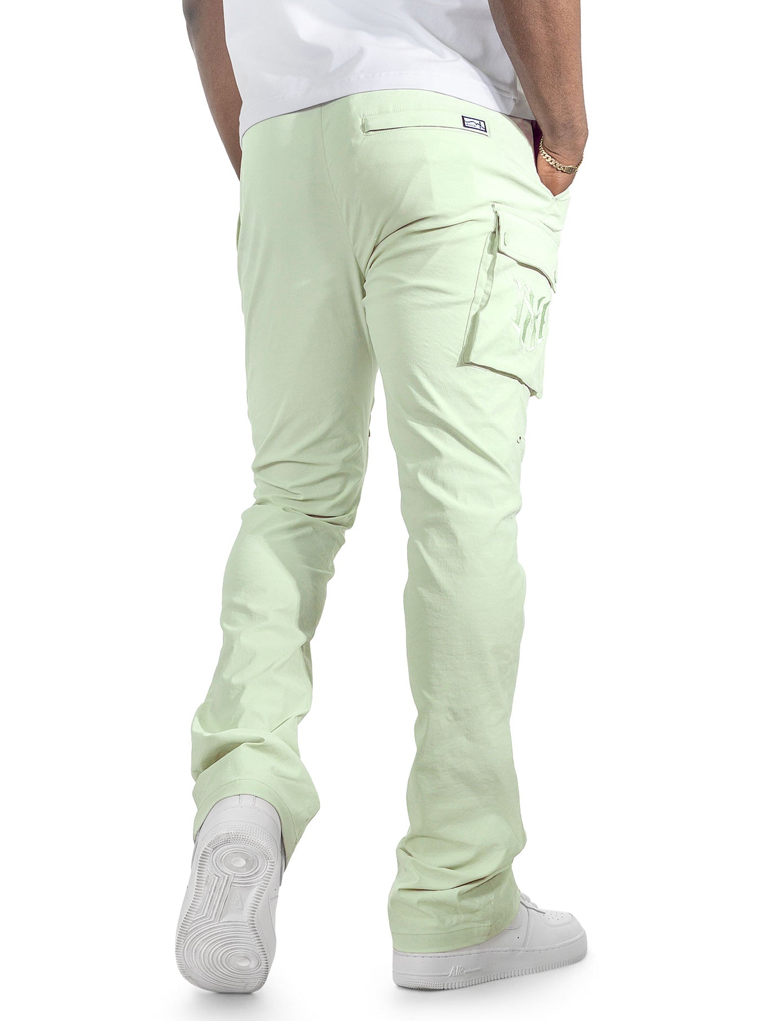 Nylon Pants | M1634 Adorni Stacked - Kiwi