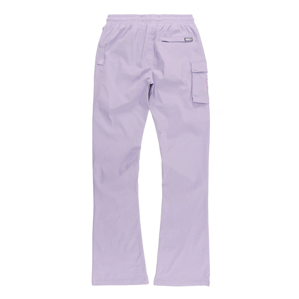 M1634 Adorni Stacked Nylon Pants - Lavender