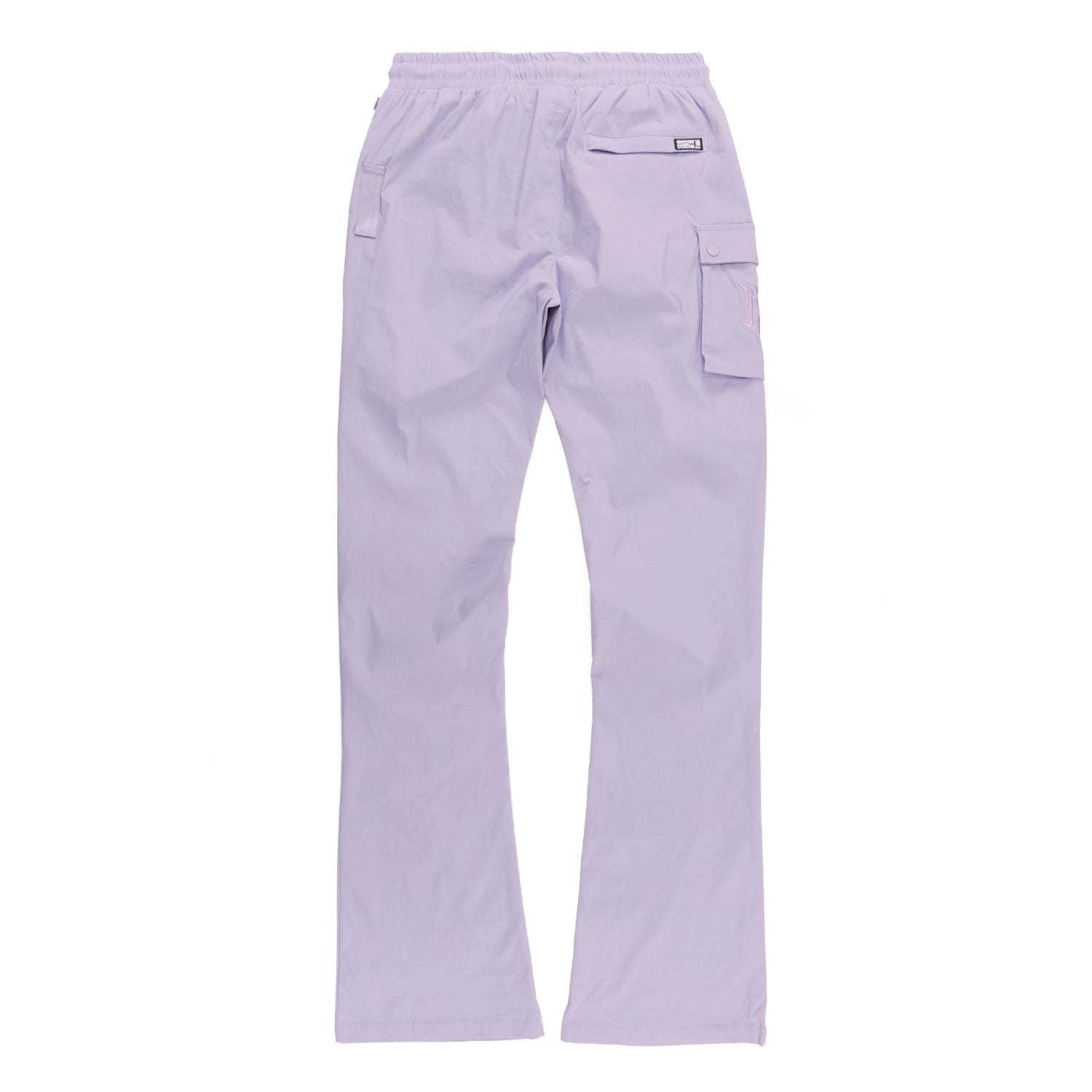 M1634 Adorni Stacked Nylon Pants - Lavender