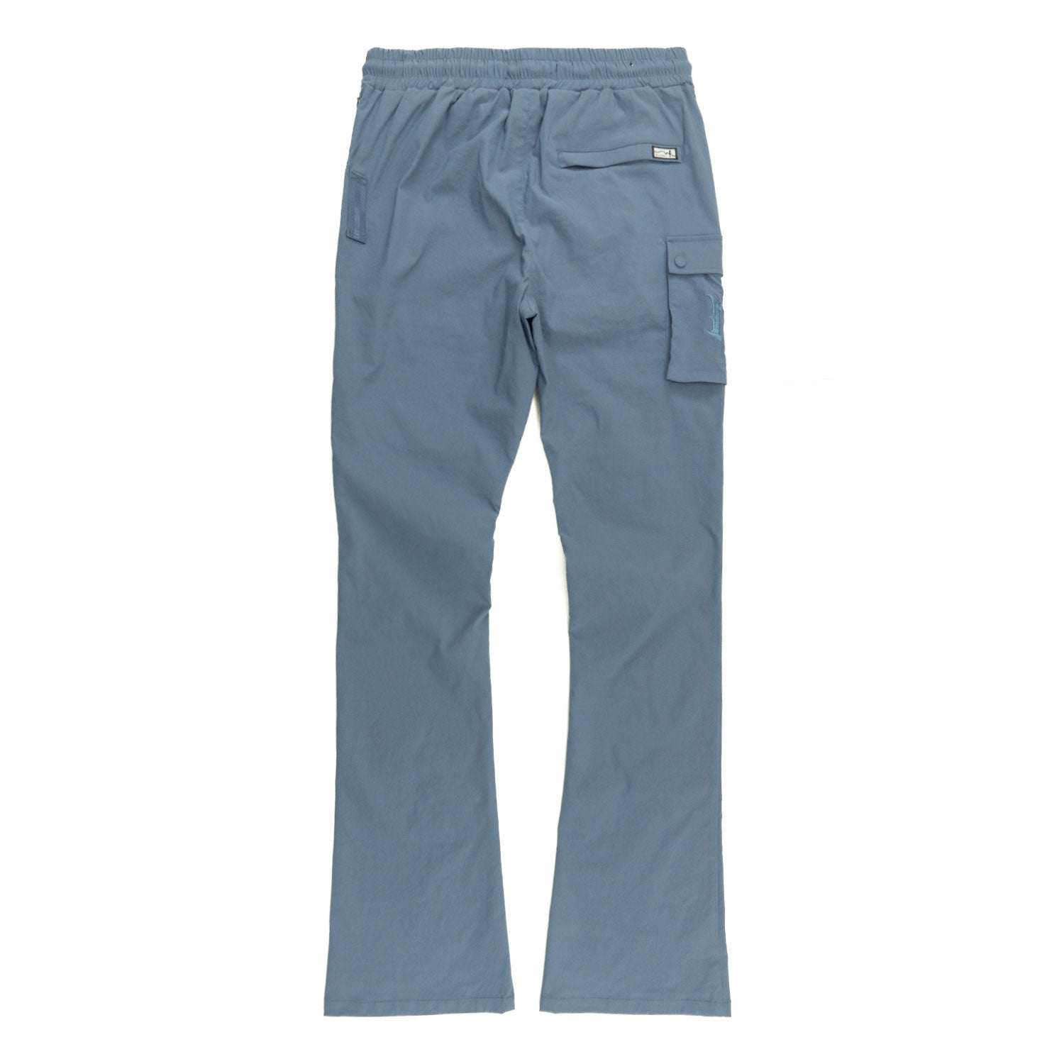 Nylon Pants | M1634 Adorni Stacked - Midnight Blue