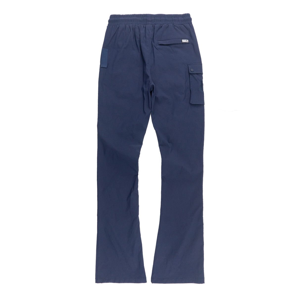 M1634 Adorni Stacked Nylon Pants - Navy
