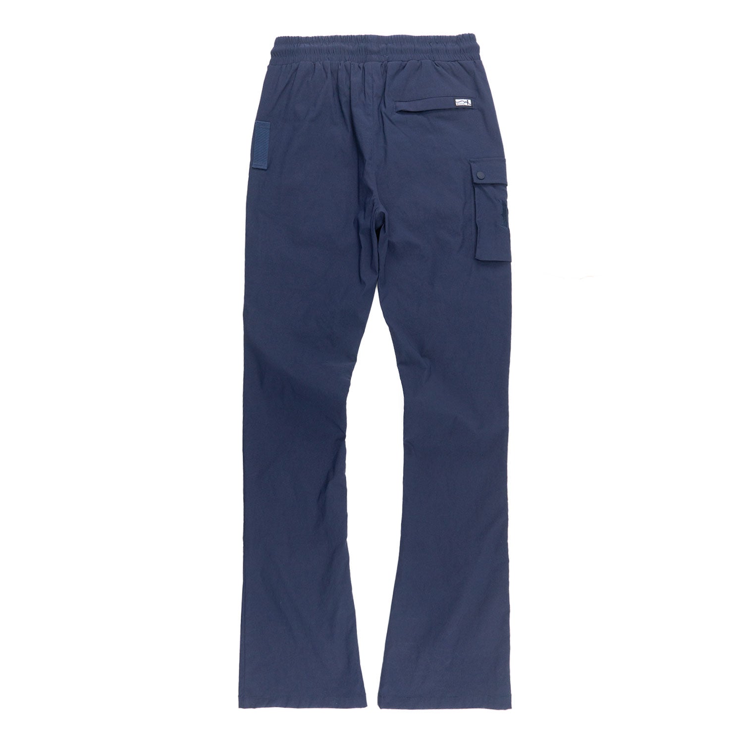 M1634 Adorni Stacked Nylon Pants - Navy