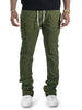Nylon Pants | M1634 Adorni Stacked - Olive