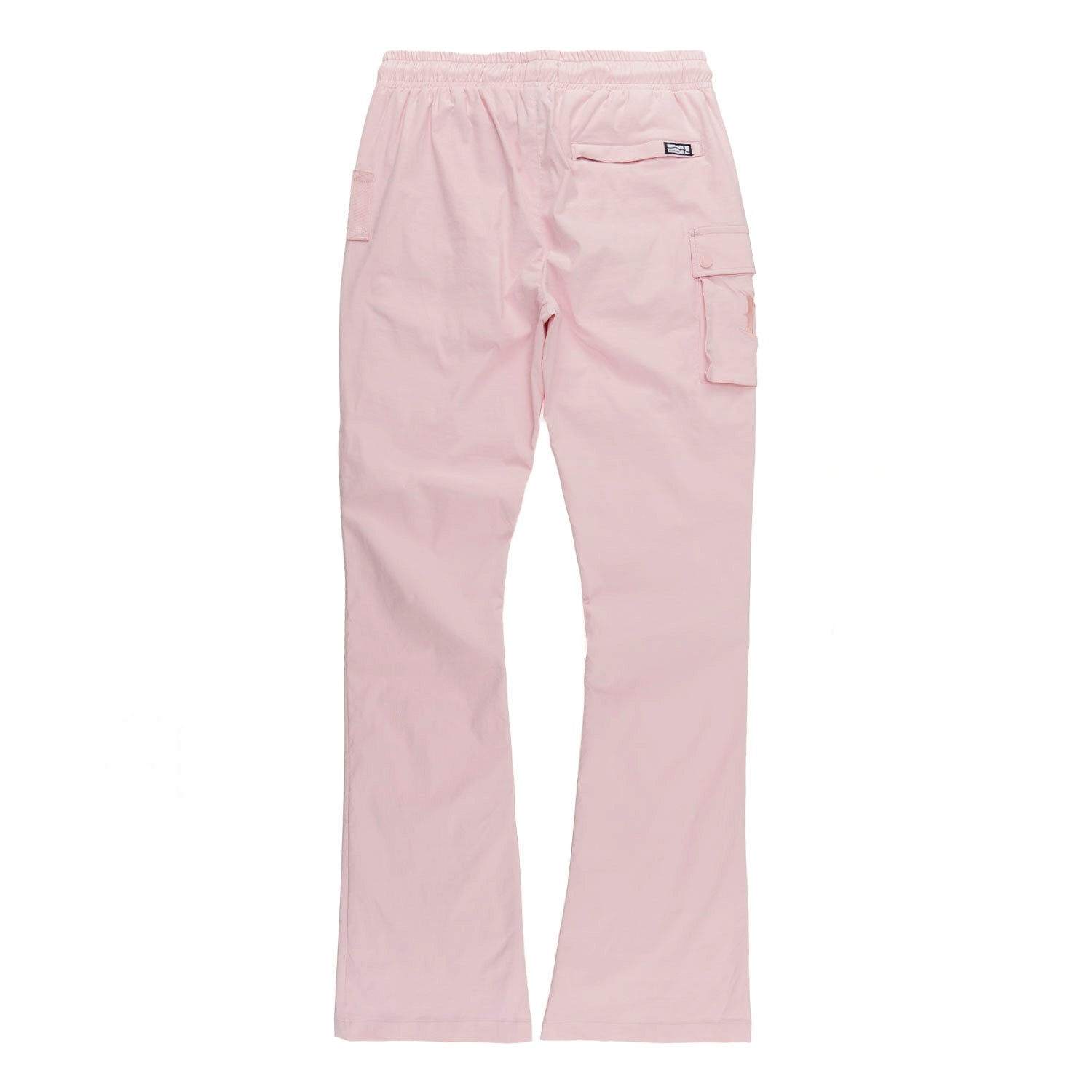M1634 Adorni Stacked Nylon Pants - Pink