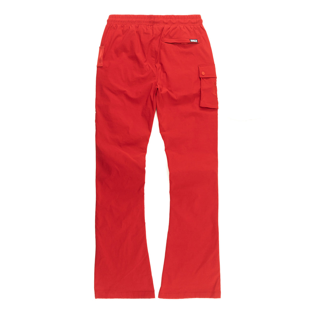 M1634 Adorni Stacked Nylon Pants - Red