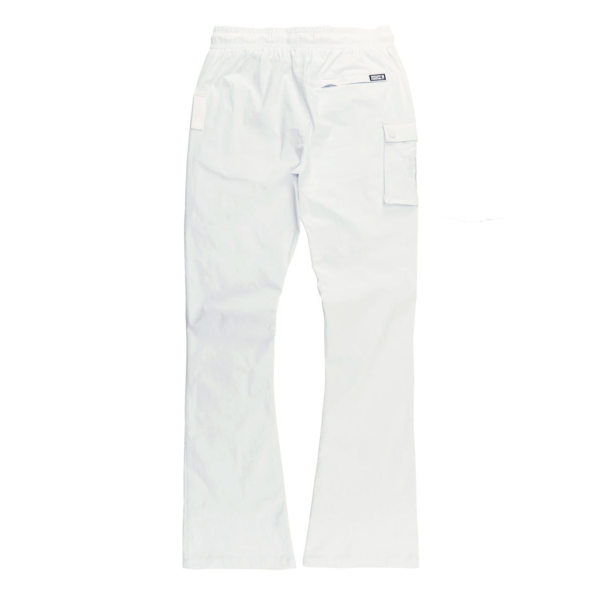 M1634 Adorni Stacked Nylon Pants - White