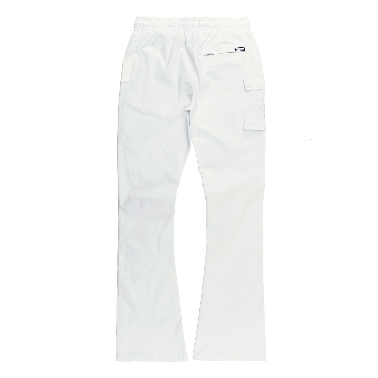 M1634 Adorni Stacked Nylon Pants - White