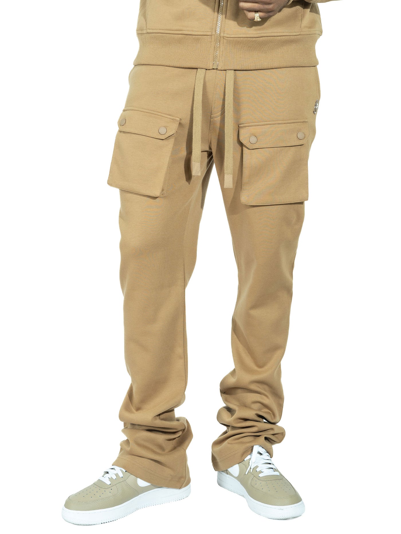 M1635 Essentials Stacked Sweatpants - Mocha