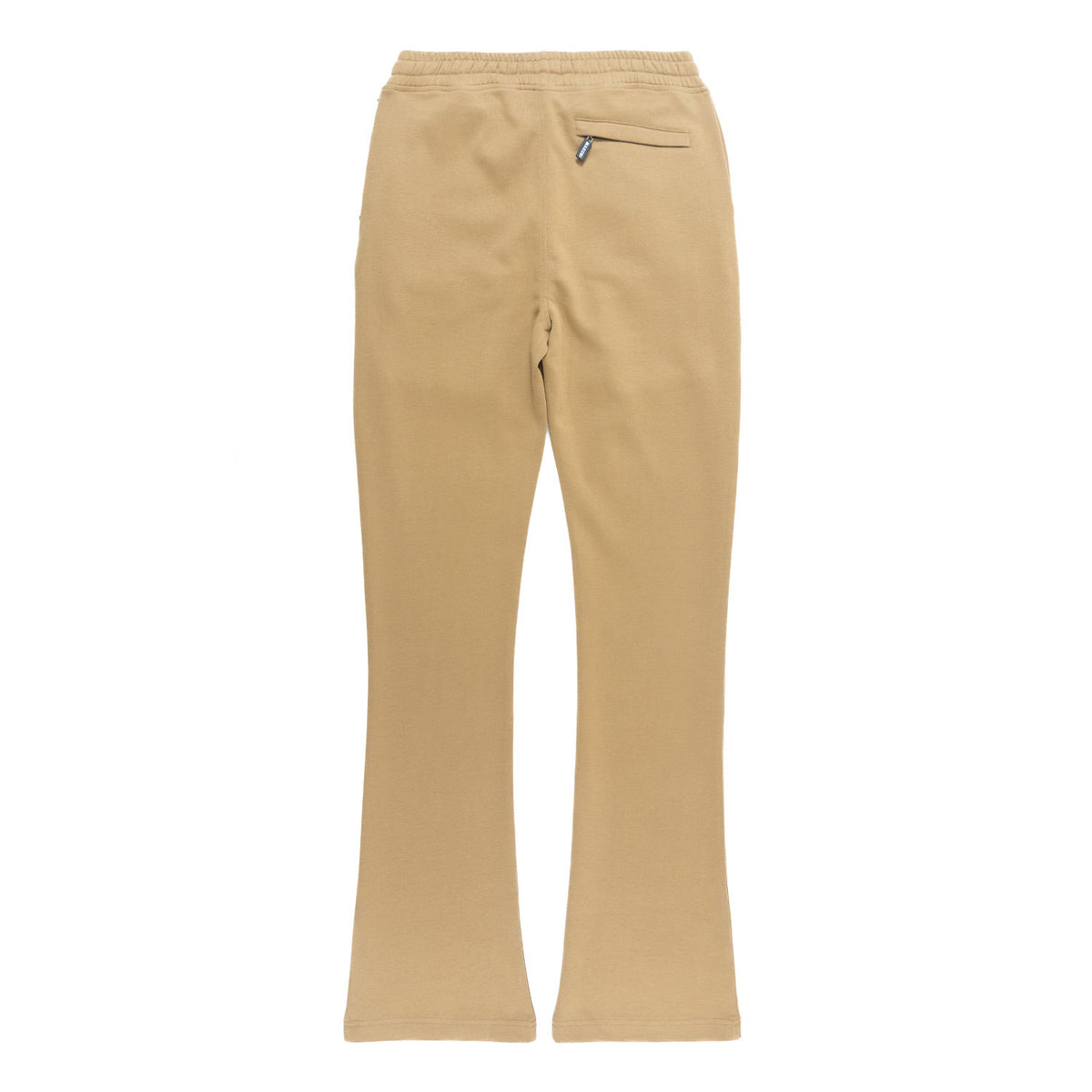 Makobi M1635 Essentials Stacked Sweatpants in Mocha, view 4