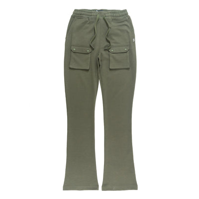 M1635 Essentials Stacked Sweatpants - Olive