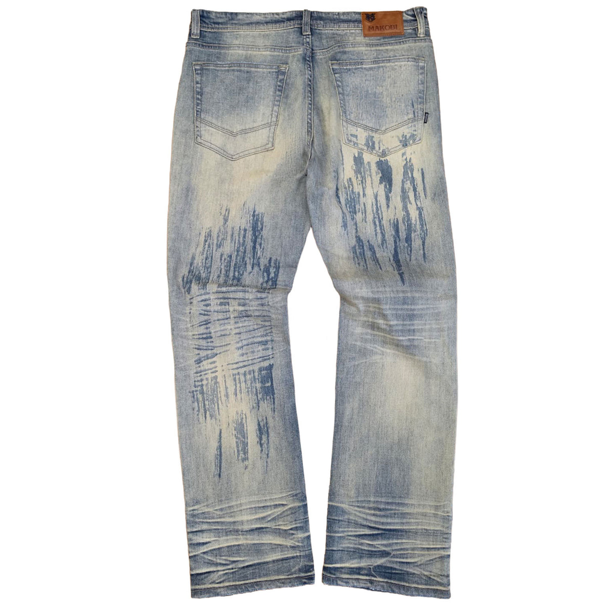 M1647 Jevanni Straight Cut Jeans - Dirt