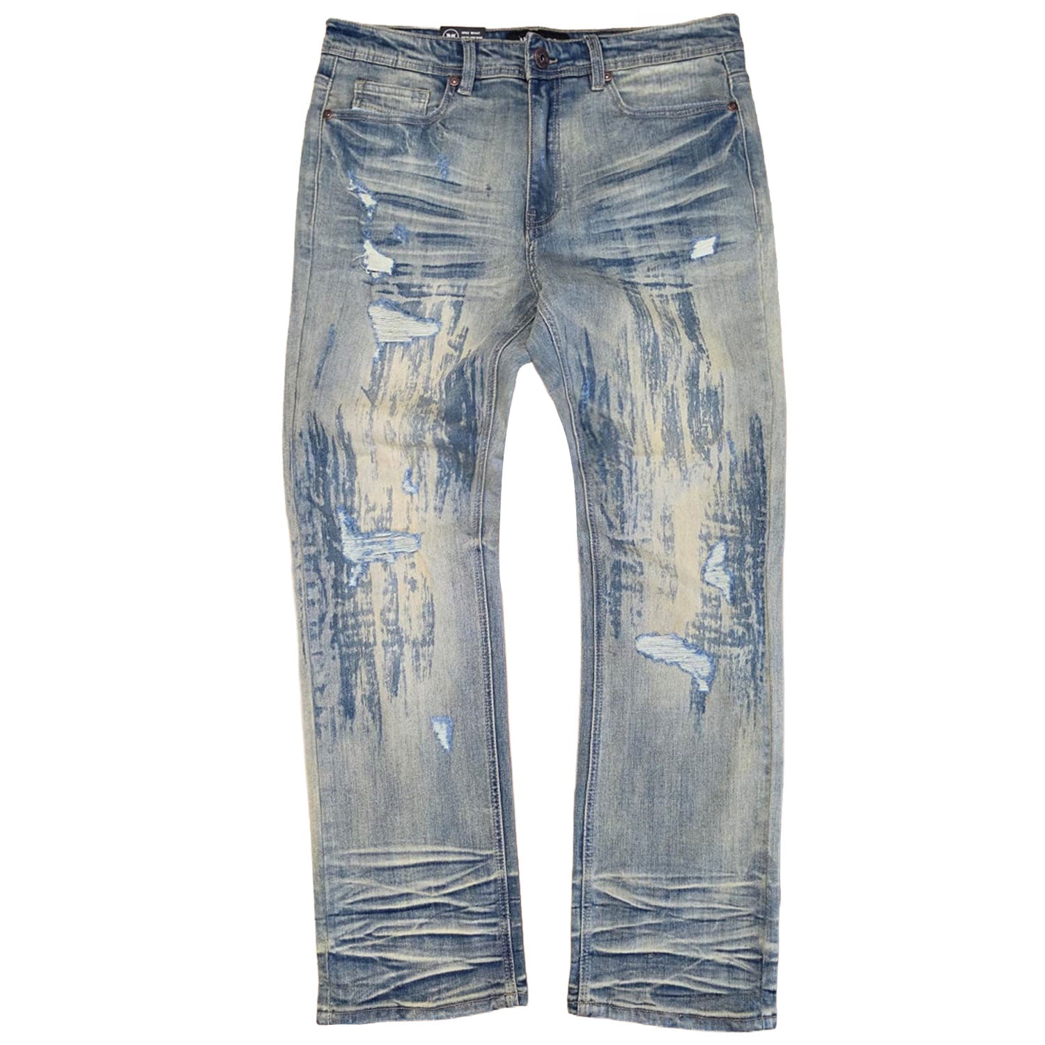M1647 Jevanni Straight Cut Jeans - Dirt