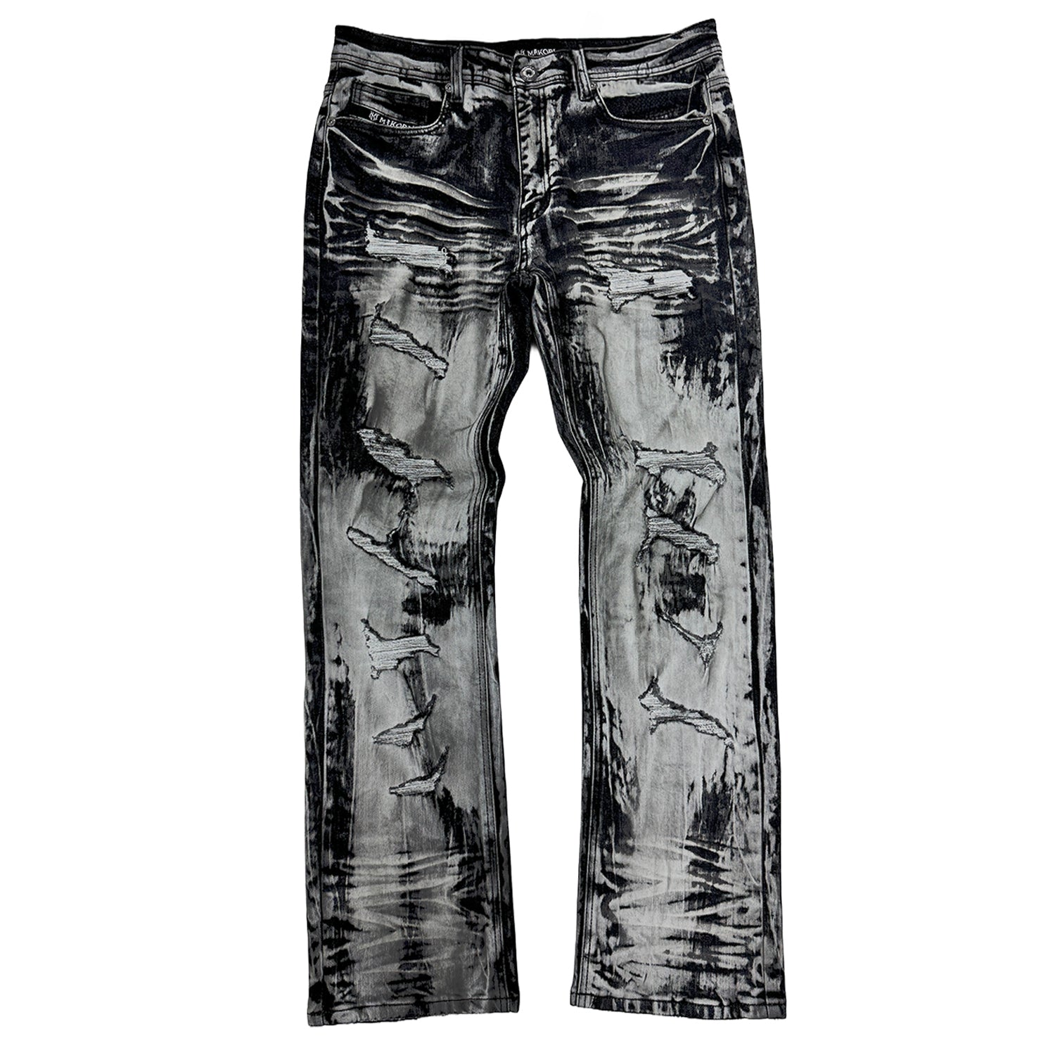 M1648 Sergio Straight Cut Jeans - Black
