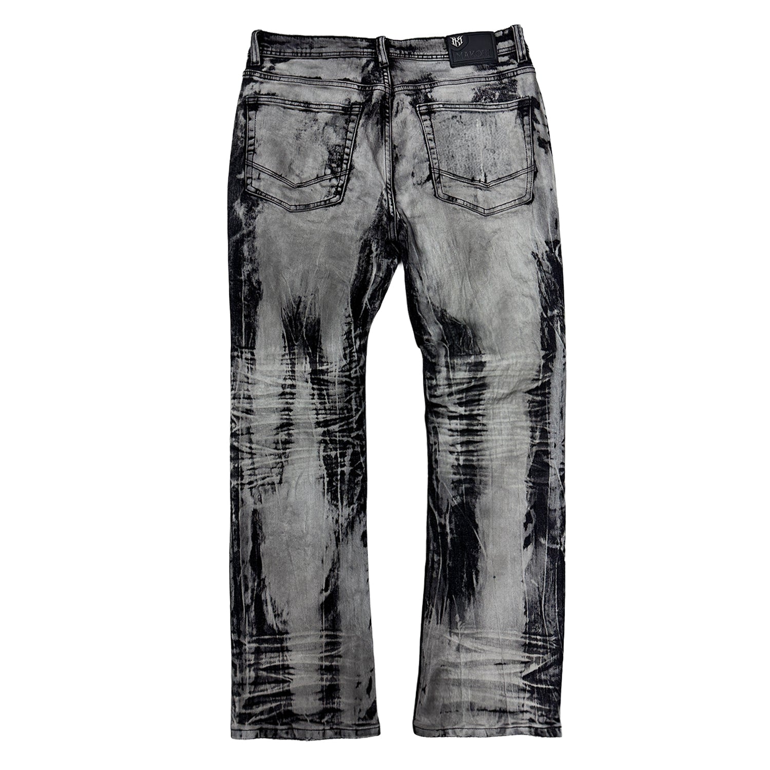 M1648 Sergio Straight Cut Jeans - Black