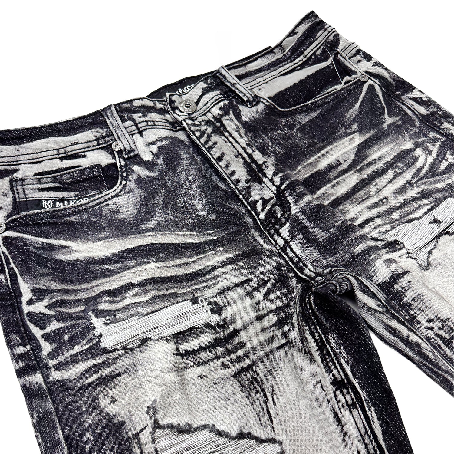 M1648 Sergio Straight Cut Jeans - Black