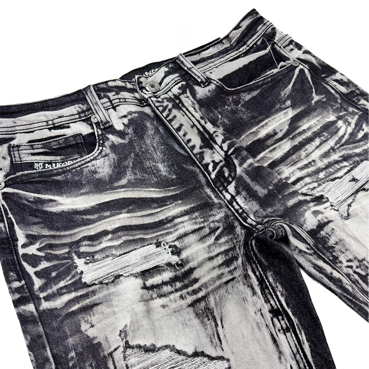M1648 Sergio Straight Cut Jeans - Black