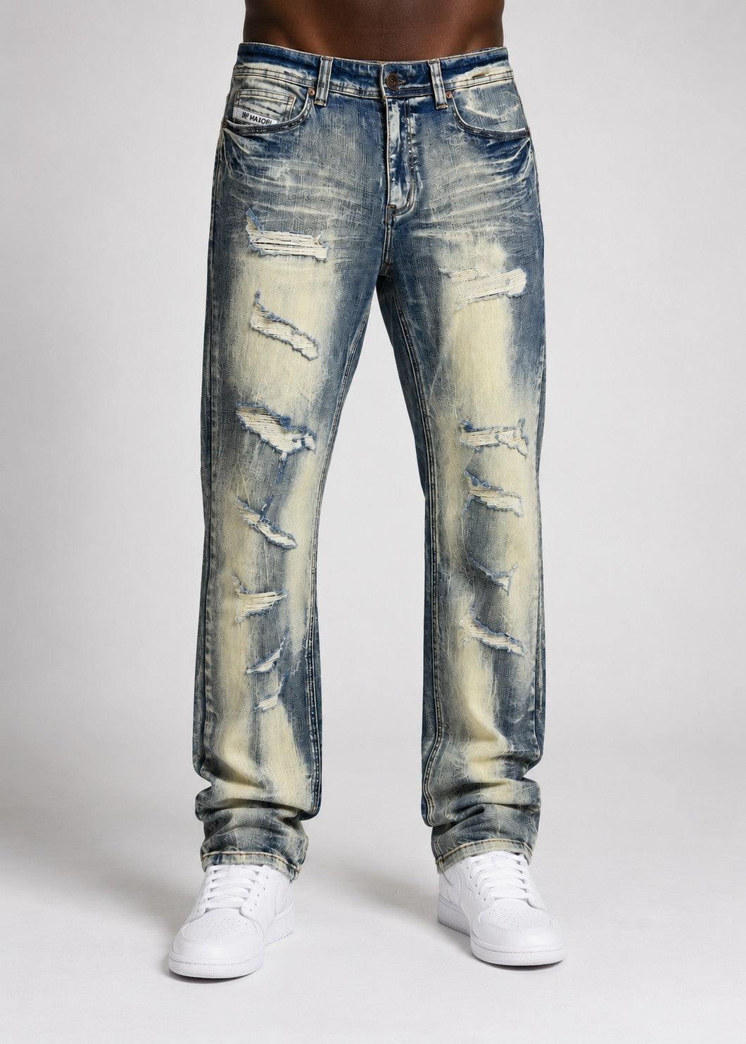 M1648 Sergio Straight Cut Jeans - Dirt