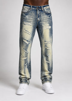 M1648 Sergio Straight Cut Jeans - Dirt