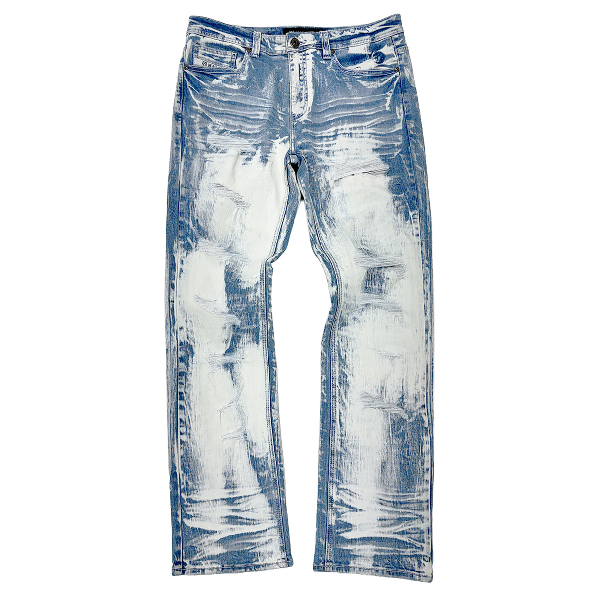 M1648 Sergio Straight Cut Jeans - Light Wash