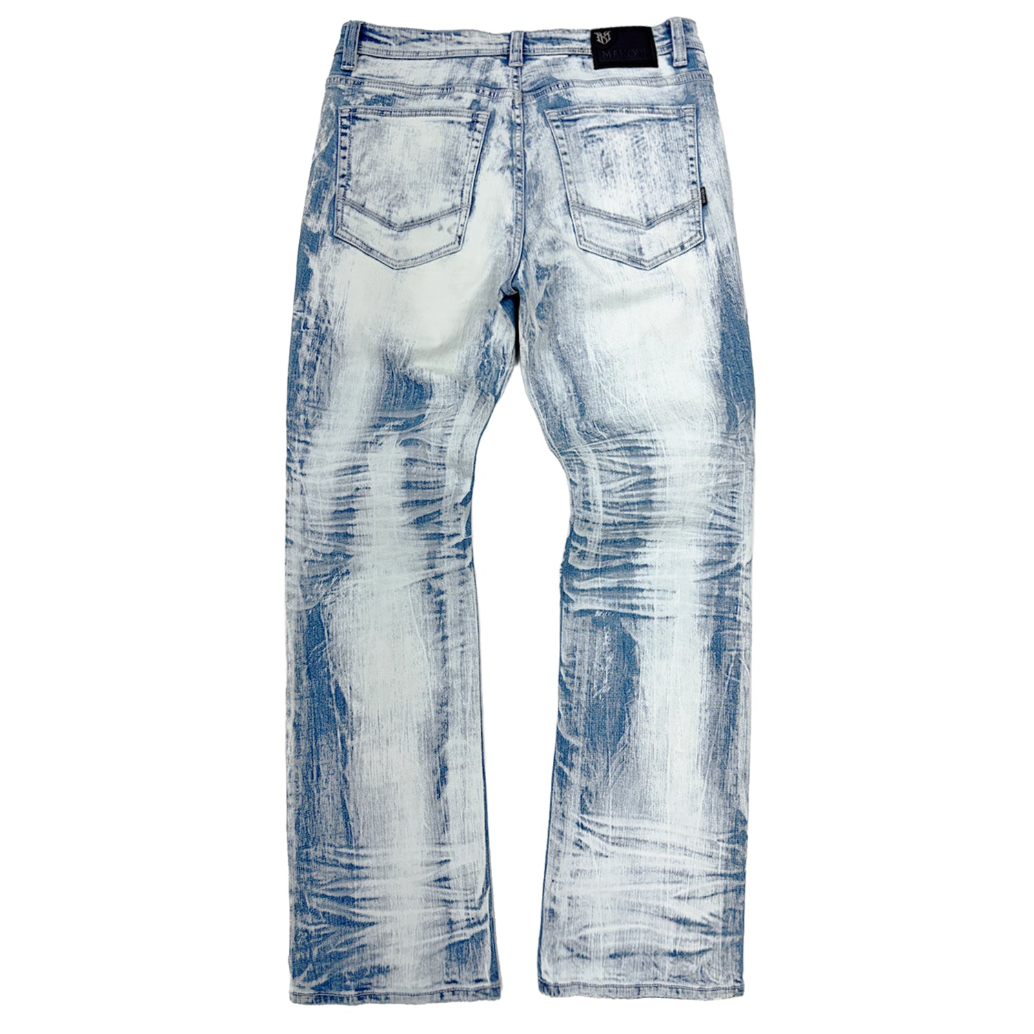 M1648 Sergio Straight Cut Jeans - Light Wash