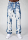 M1648 Sergio Straight Cut Jeans - Light Wash