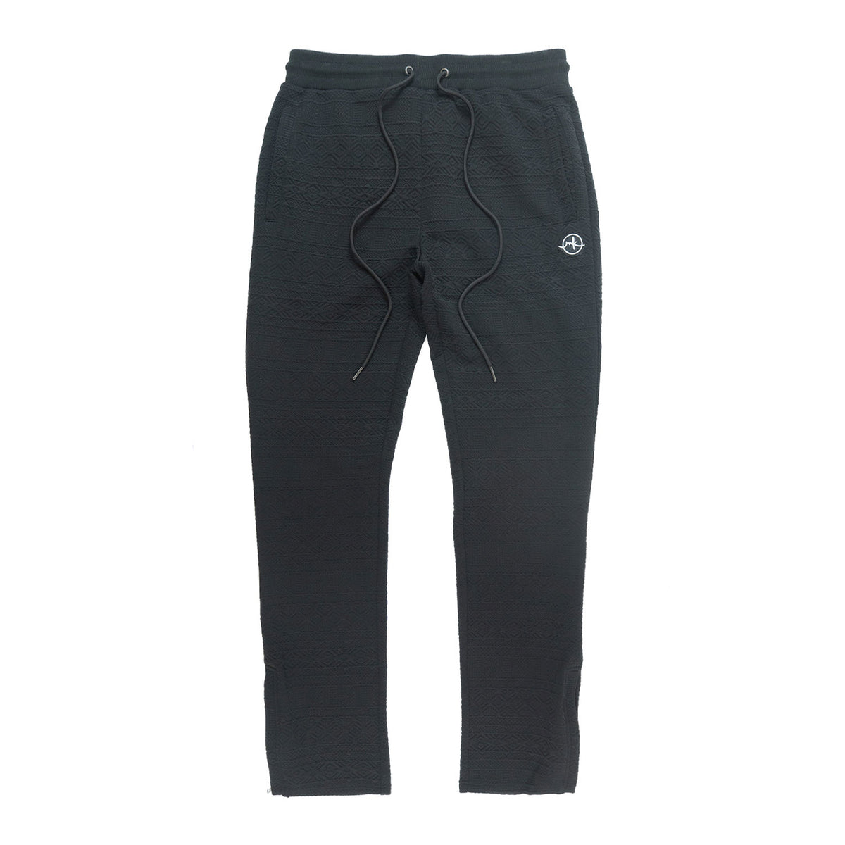 Makobi M4356 Berteli Jacquard Hoody Set in Black, view 10