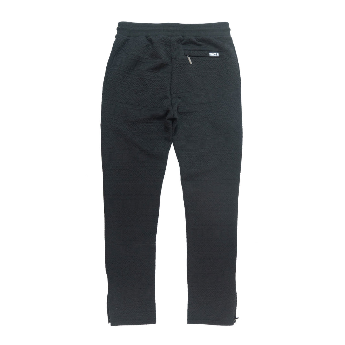 Makobi M4356 Berteli Jacquard Hoody Set in Black, view 12