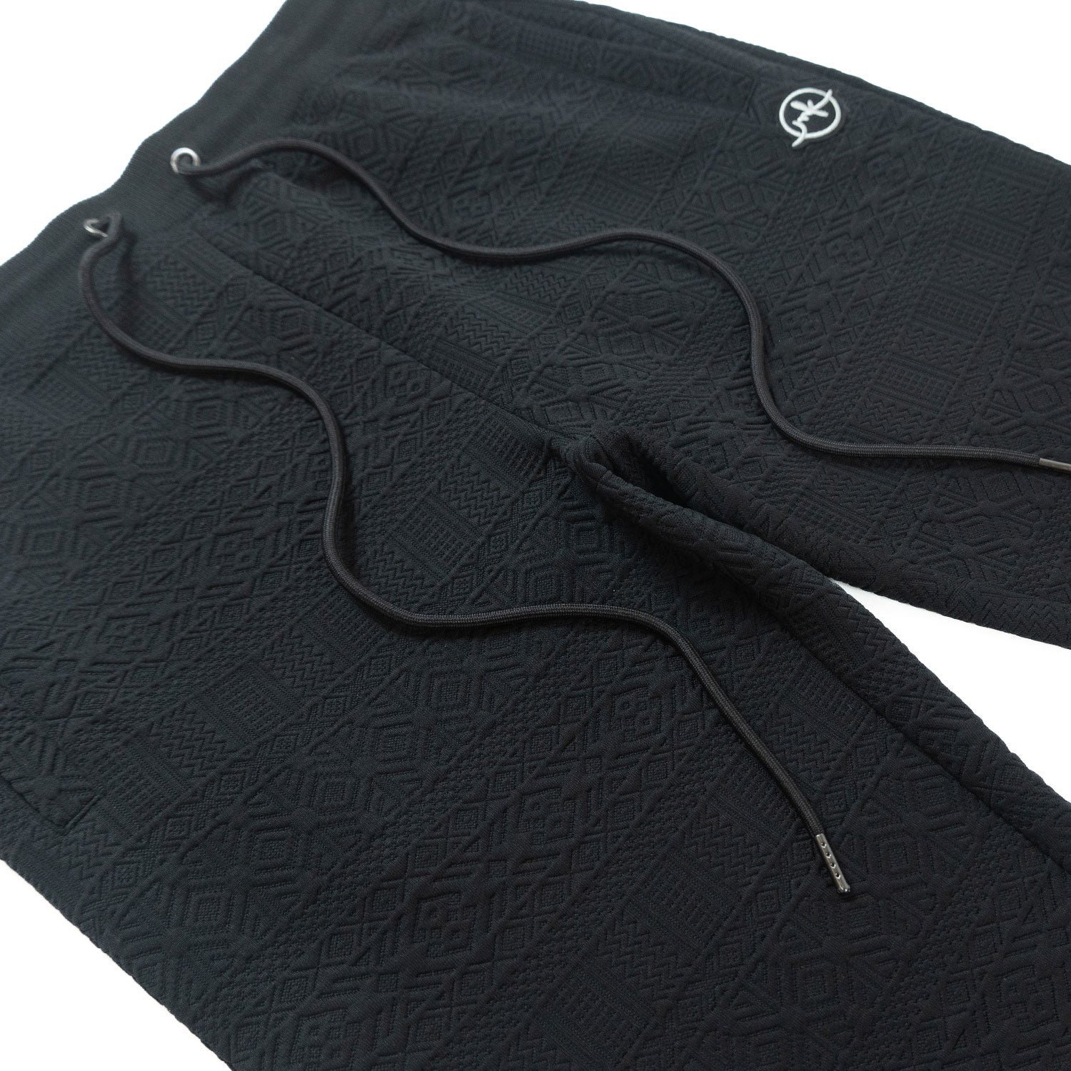 Makobi M4356 Berteli Jacquard Hoody Set in Black, view 7