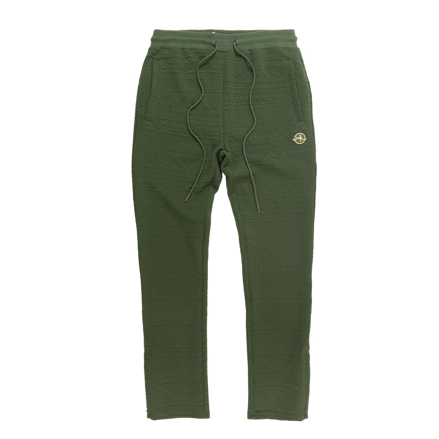 M4356 Berteli Jacquard Hoody Set - Olive