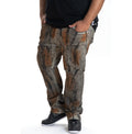 Makobi M1710 Makobi Paint Splatter Jeans in Brown