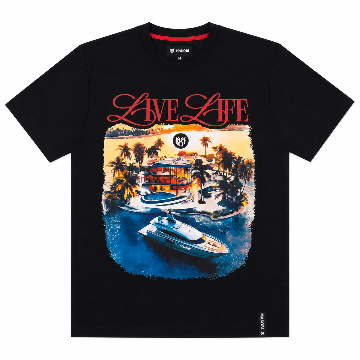 M171 Giovanni Tee - Black