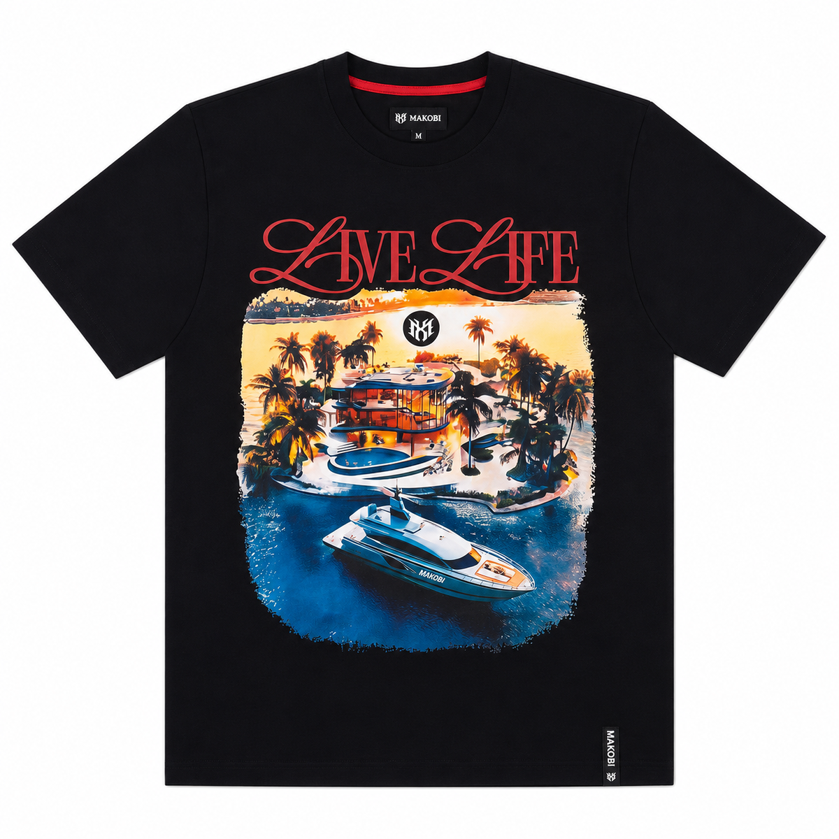M171 Giovanni Tee - Black
