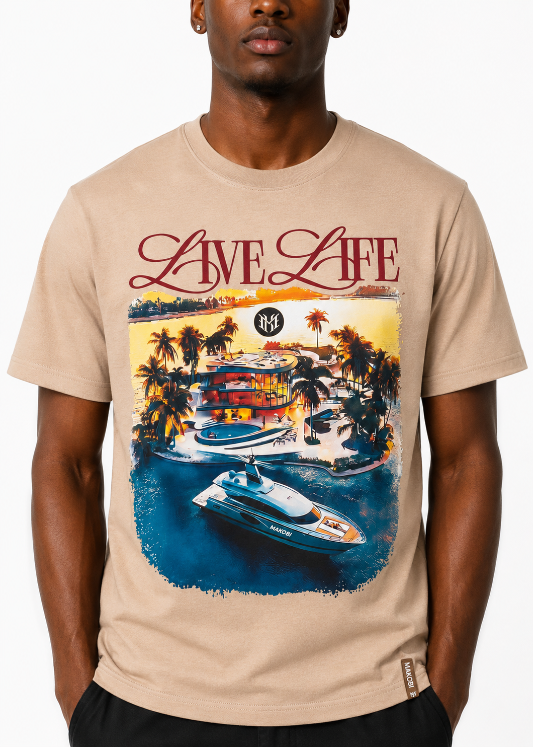 M171 Giovanni Tee - Khaki