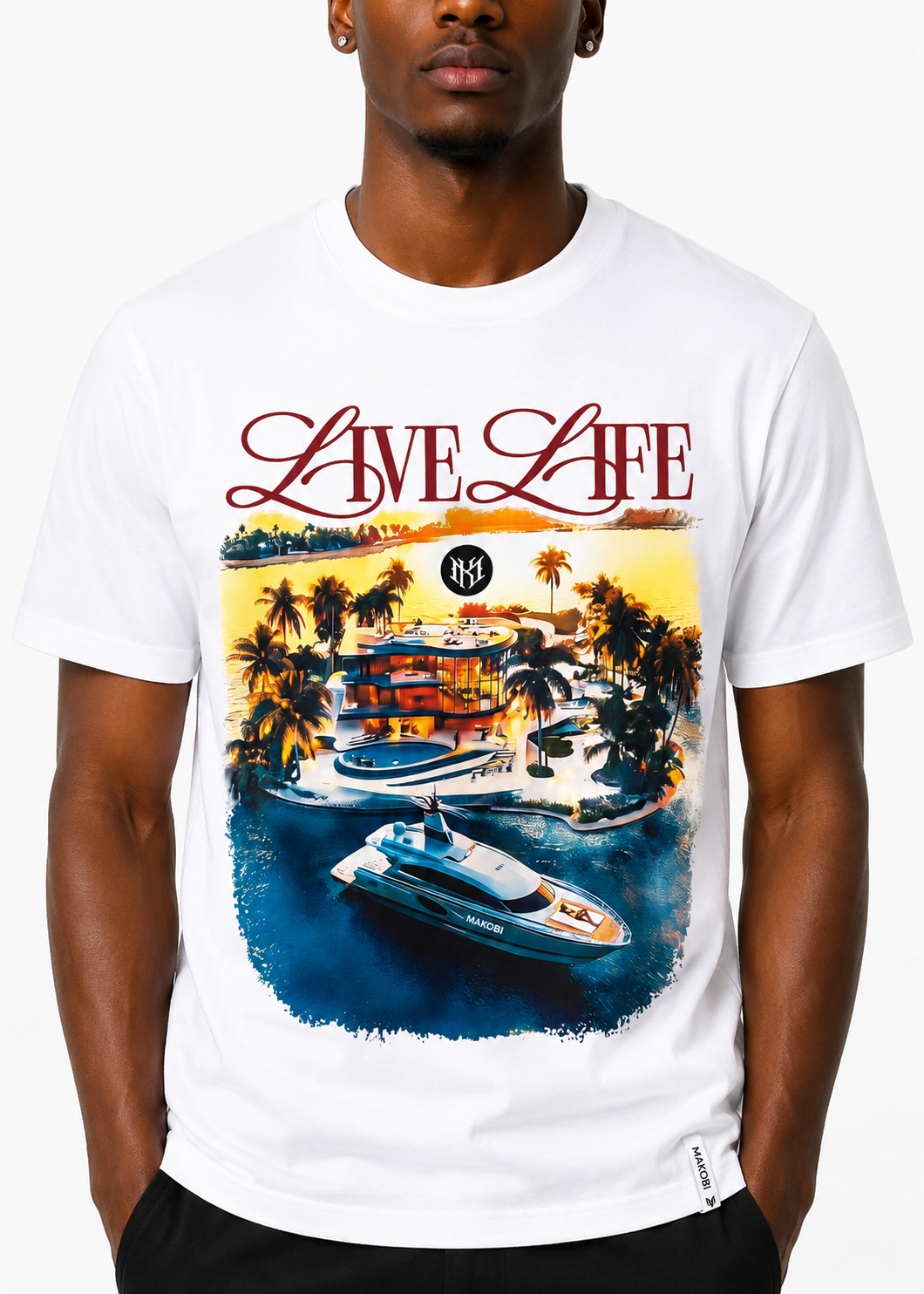 M171 Giovanni Tee - White