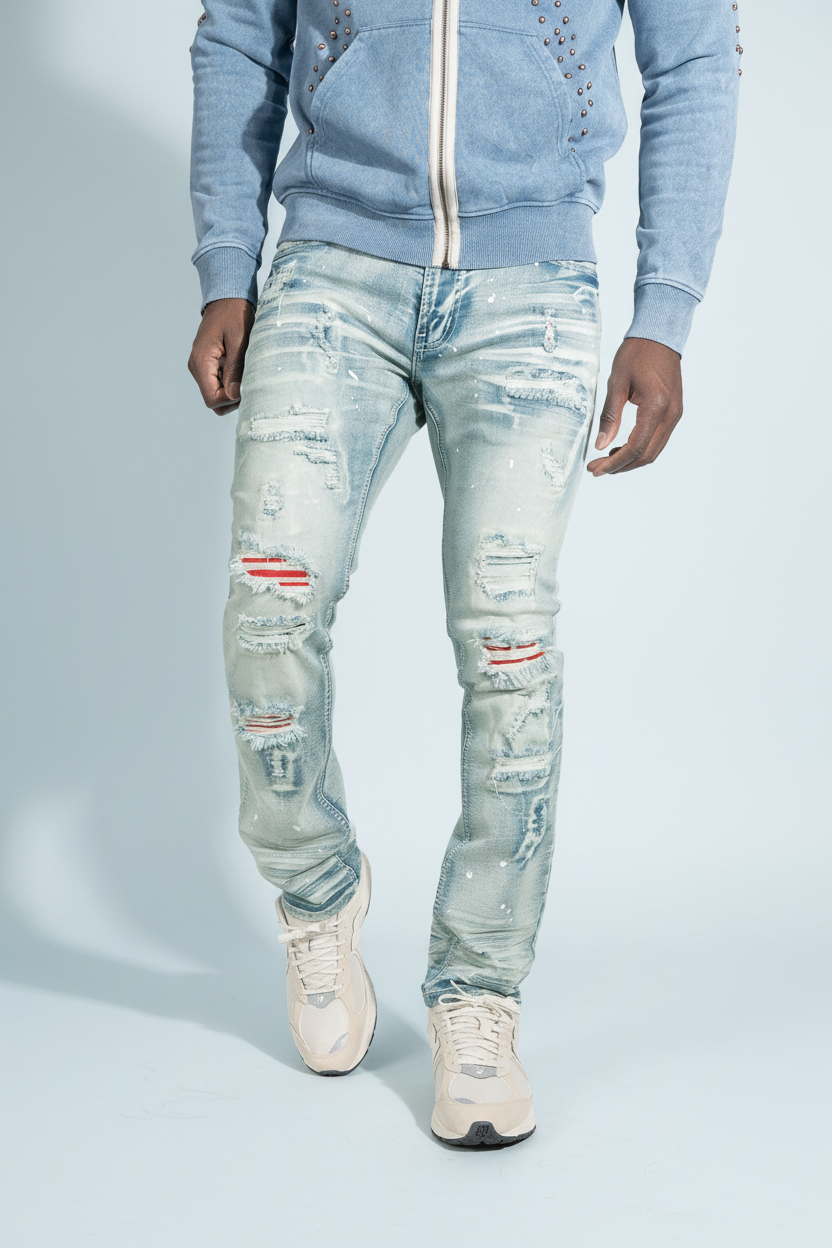 M1721 Modena Jeans - Light Wash