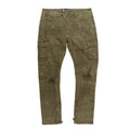Makobi M1737 Berteli Acid Cargo Pants in Olive