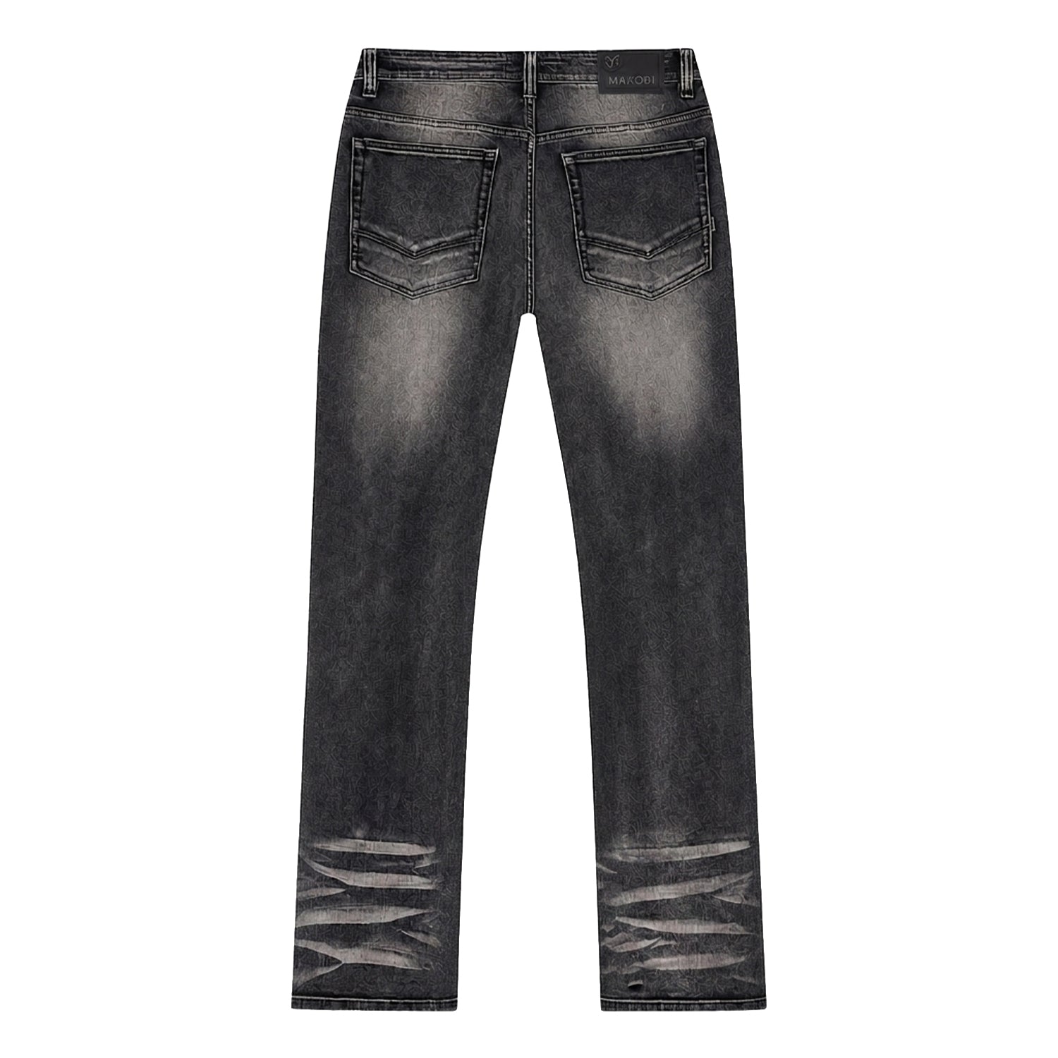 M1754 Never Back Down Jeans - Black