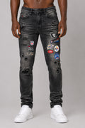 M1754 Never Back Down Jeans - Black