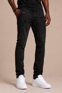 M1759 Giovanni Jeans - Black