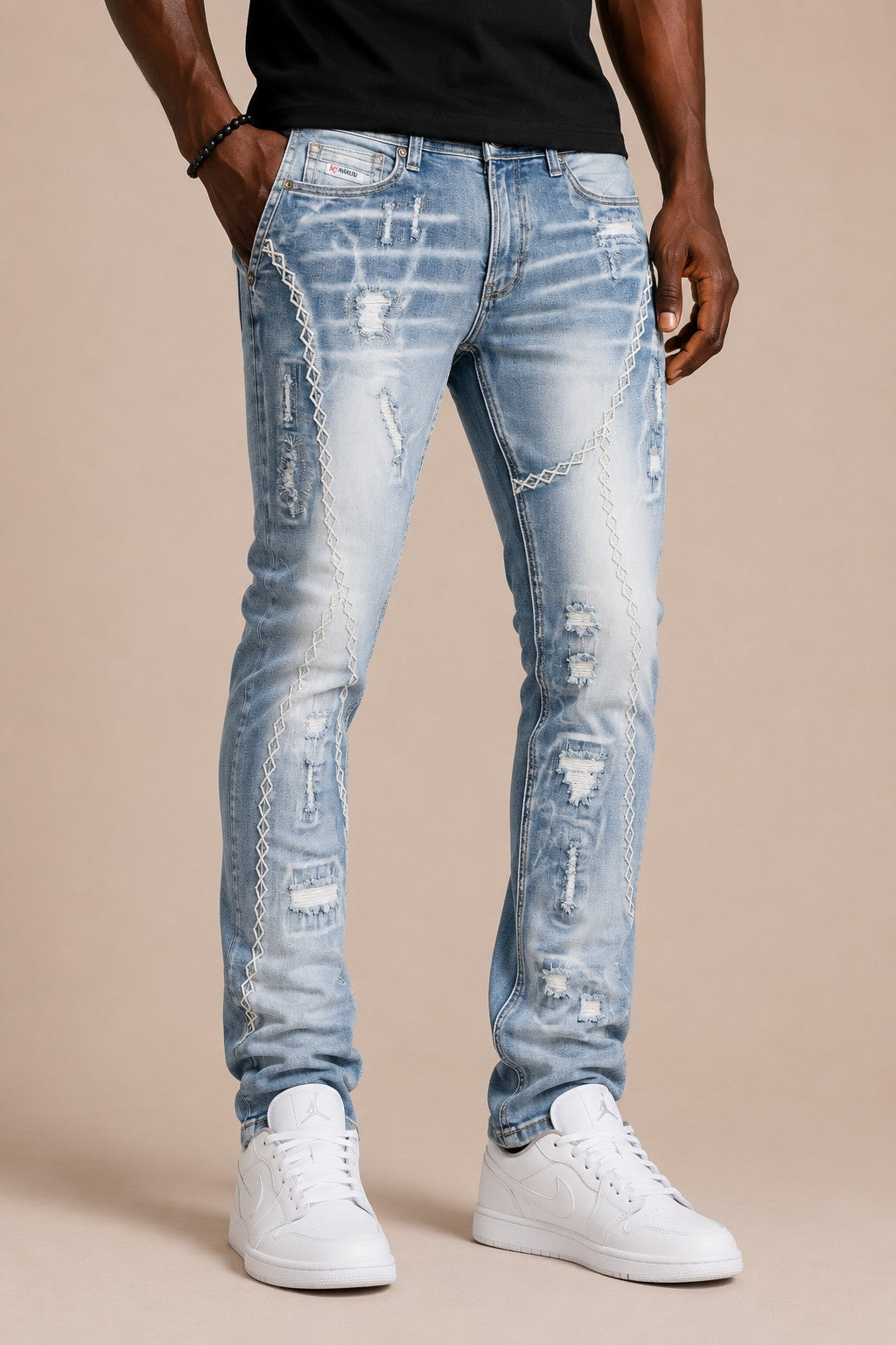 M1759 Giovanni Jeans - Light Wash