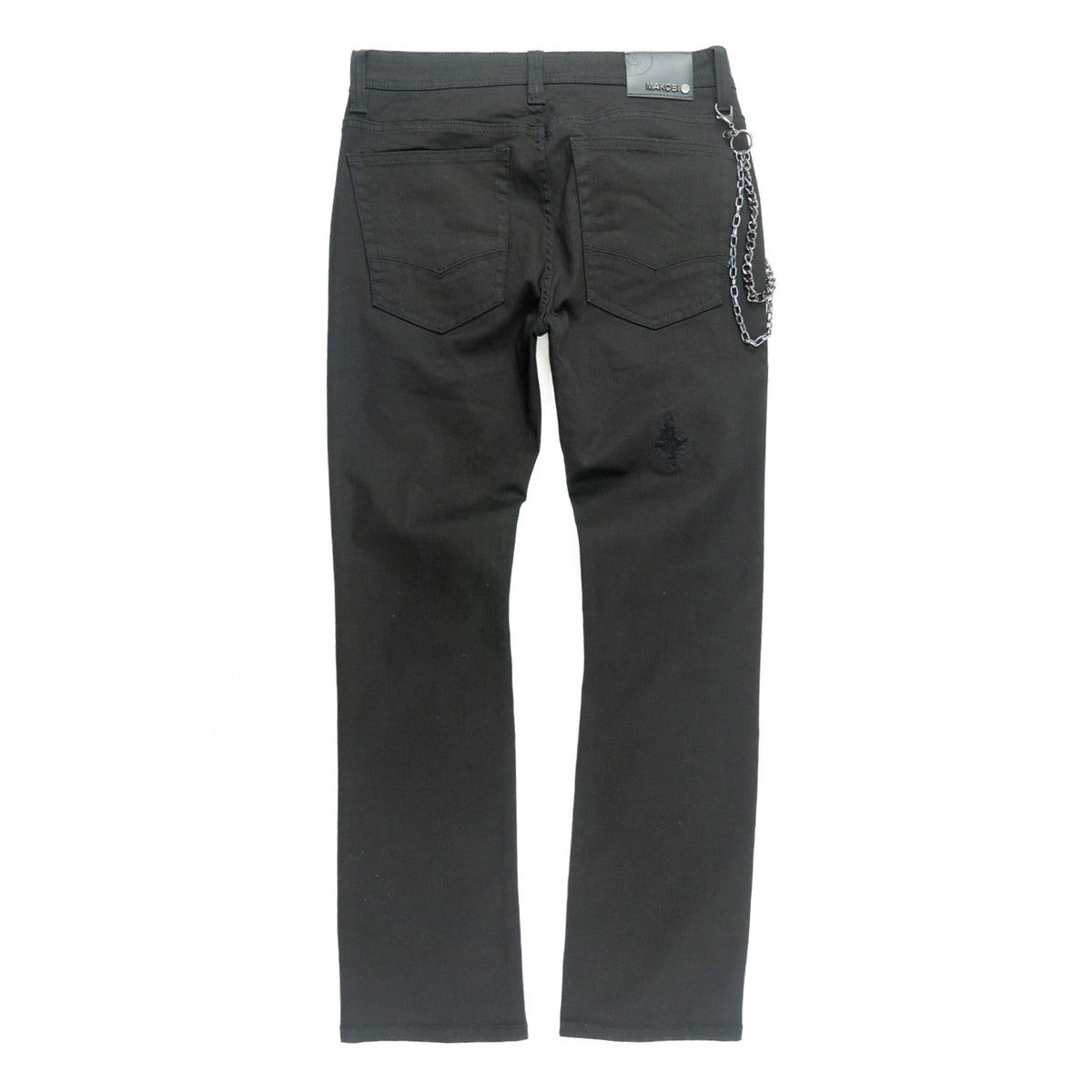 M1763 Adorni Chain Pants - Jet Black