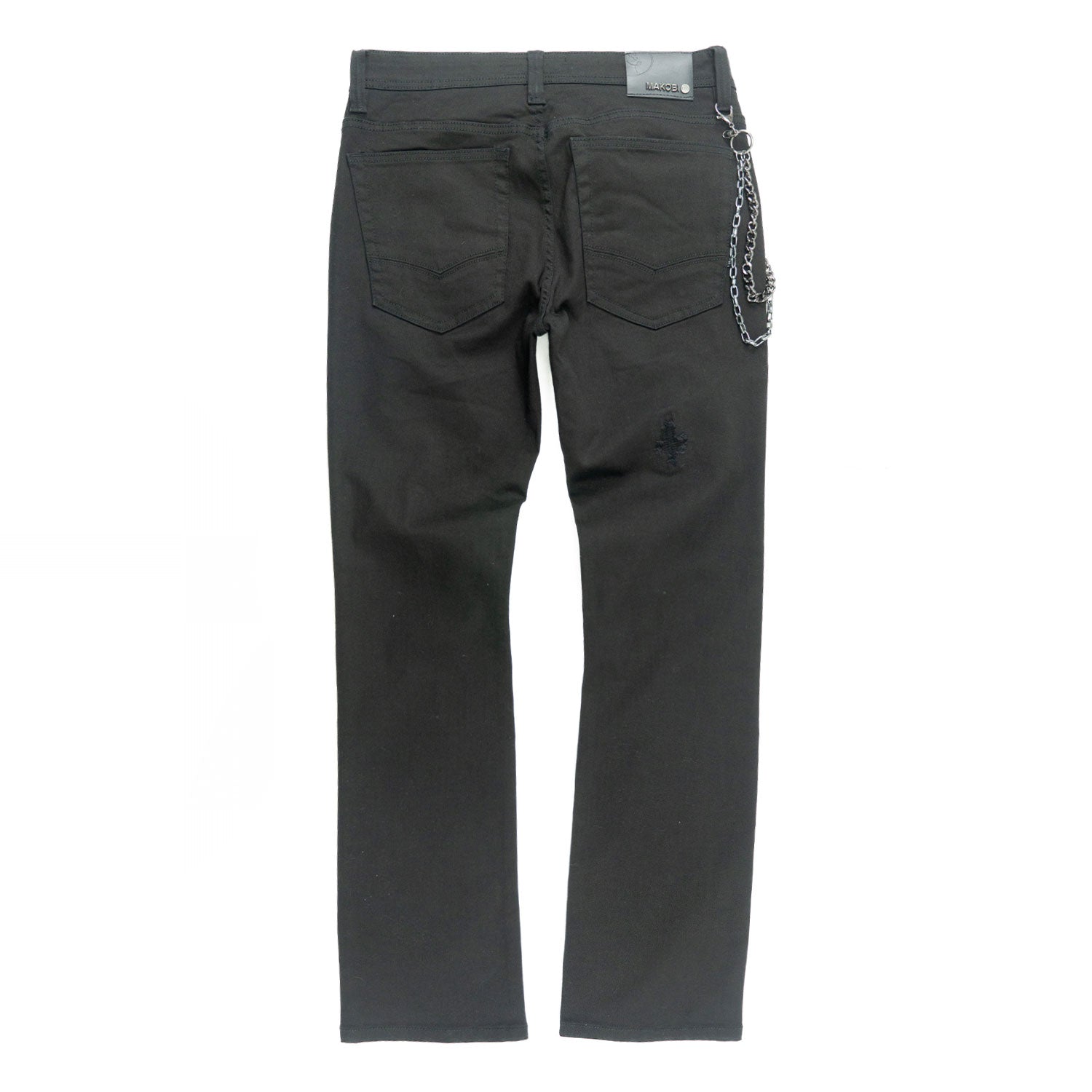 M1763 Adorni Chain Pants - Jet Black