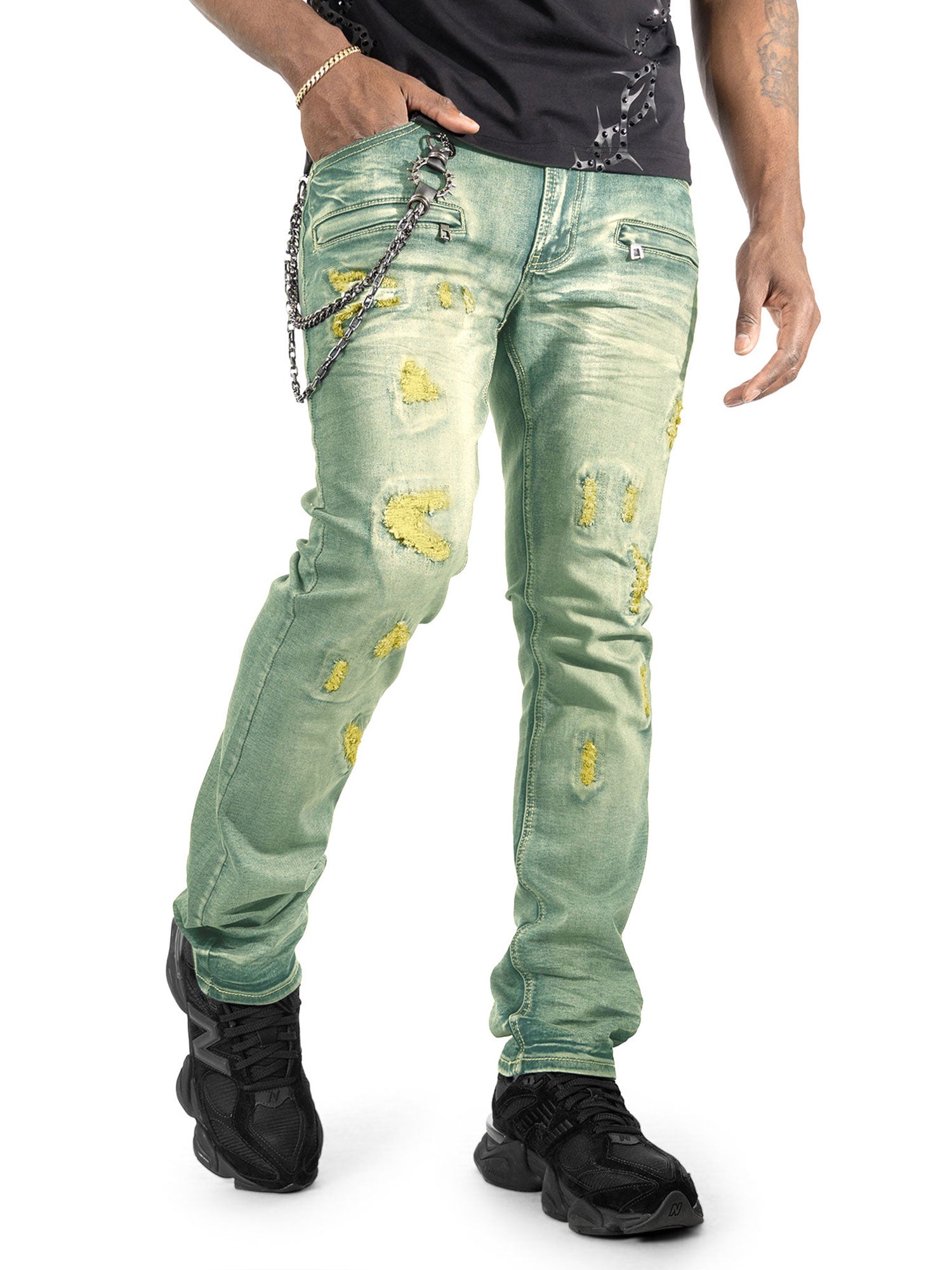 Jeans | M1763 Adorni Chain Pants - Dirt