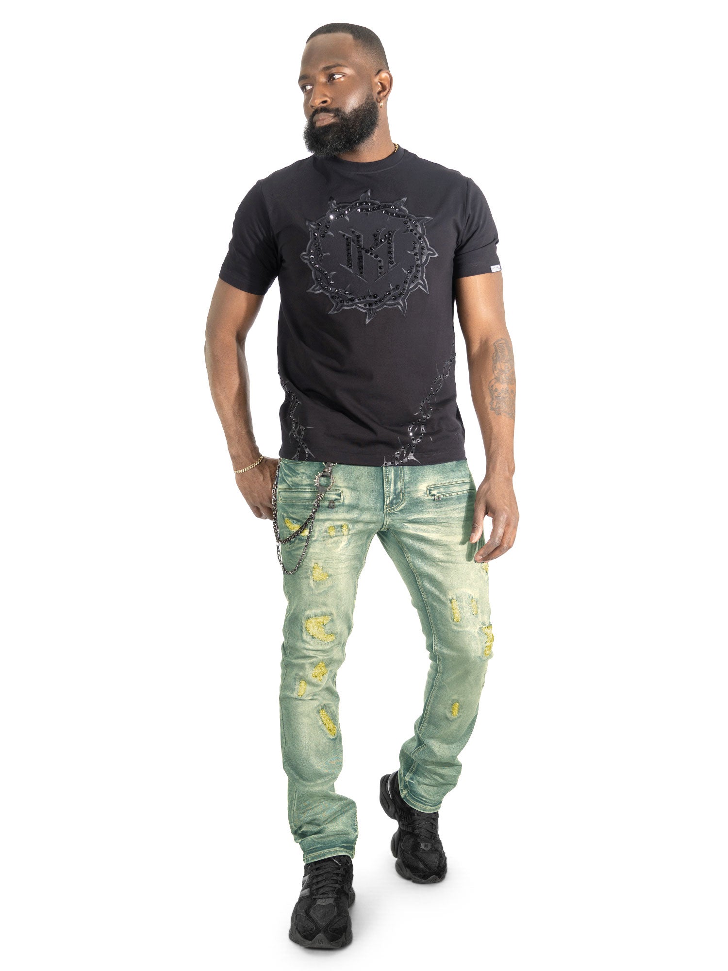 M1763 Adorni Chain Pants - Dirt