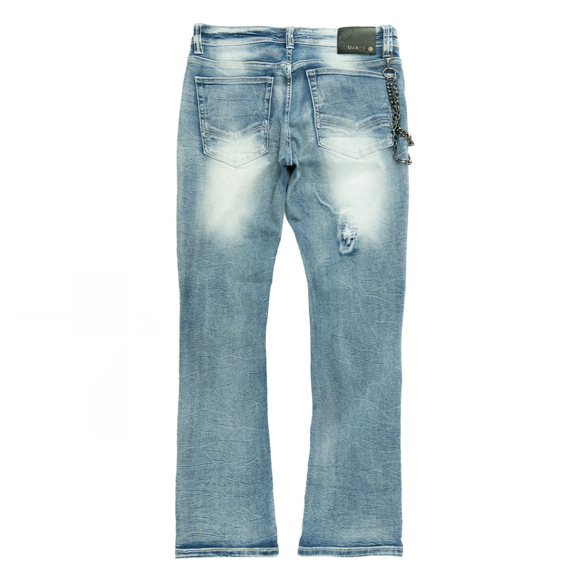 M1763 Adorni Chain Pants - Light Wash