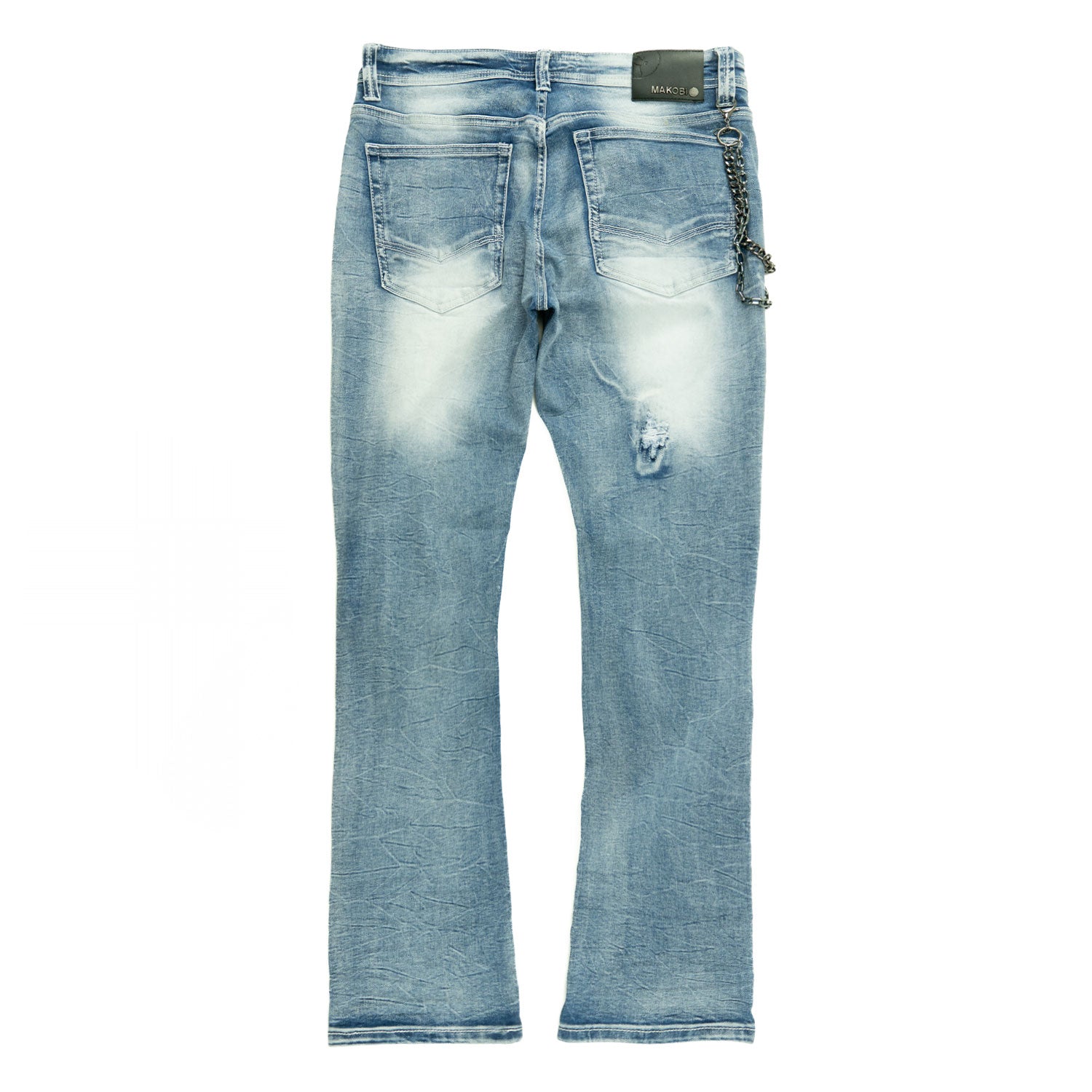 M1763 Adorni Chain Pants - Light Wash